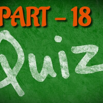 Quiz 18